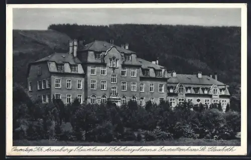 AK Oeventrop /Arnsberg, Erholungsheim und Exerzitienhaus St. Elisabeth