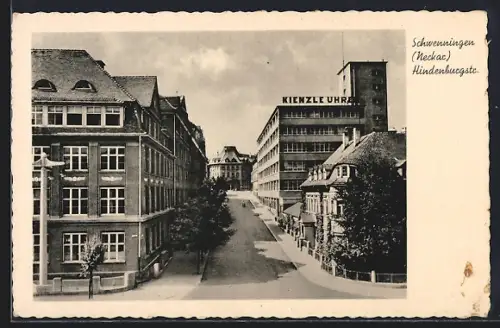 AK Schwenningen /Neckar, Hindenburgstrasse