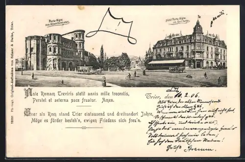 AK Trier, Porta Nigra, Hotel Porta Nigra