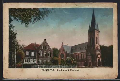 AK Pinneberg, Kirche und Pastorat