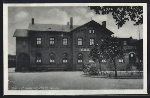 AK Soltau /Lüneburger Heide, Bahnhof