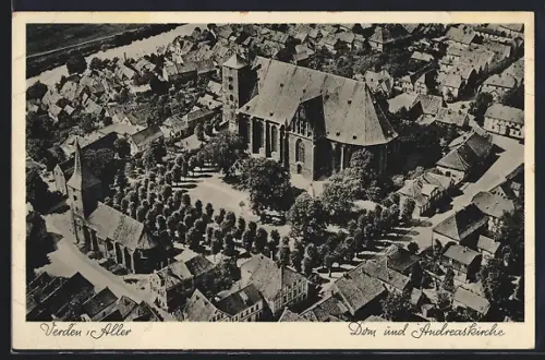AK Verden /Aller, Dom und Andreaskirche