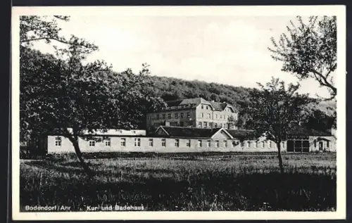 AK Bodendorf /Ahr, Kur- und Badehaus, kohlensäurehaltiges Thermalbad