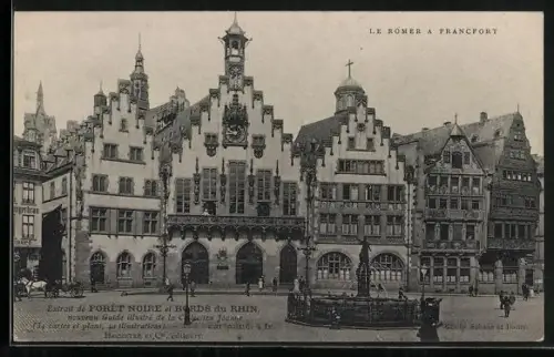 AK Alt-Frankfurt, Römer, Gerechtigkeitsbrunnen