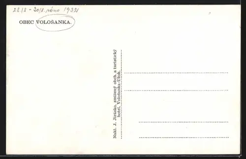 AK Obec Volosanka, Totalansicht