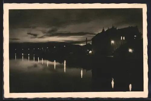 AK Uzhorod, Flusspartie bei Nacht