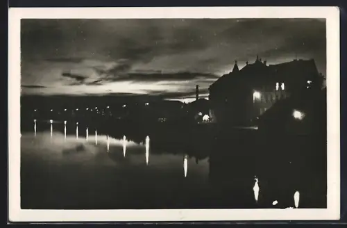 AK Uzhorod, Flusspartie bei Nacht