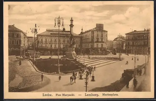 AK Lwow, Plac Maryacki