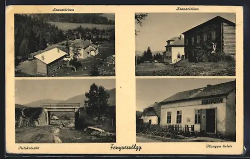 AK Fenyvesvölgy, Szanatórium, Patakrészlet