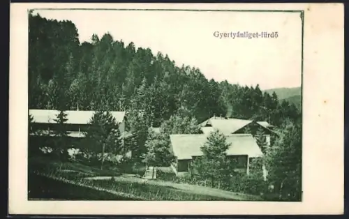 AK Gyertyánliget-fürdö, Panorama