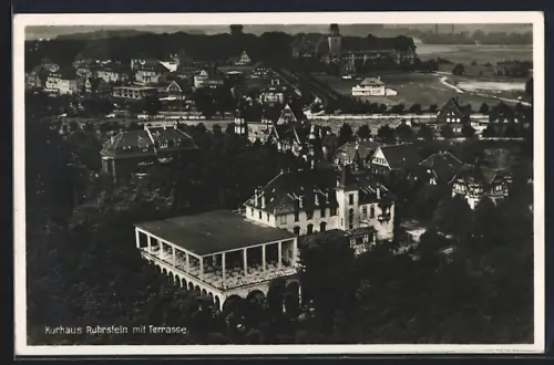 AK Essen-Bredeney, Blick auf Hotel Kurhaus Ruhrstein, Inh. Fritz Holländer