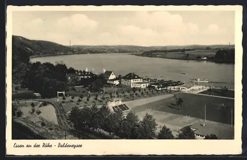 AK Essen an der Ruhr, Blick auf den Baldeneysee