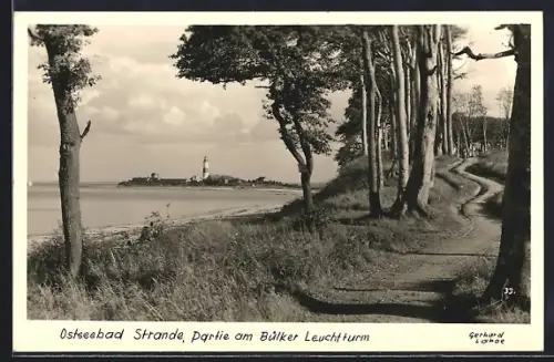 AK Strande, Partie am Bülker Leuchtturm