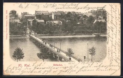 AK Kiel, Blick auf Brücke