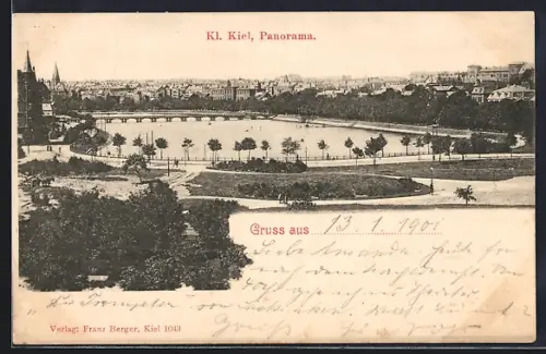 AK Kiel, Panorama der Stadt