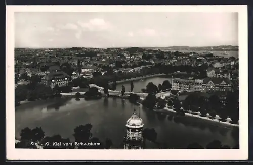 AK Kiel, Ortsansicht vom Rathausturm