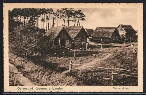AK Koserow, An den Fischerhütten