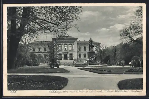 AK Kiel, Schlossgarten und Universität