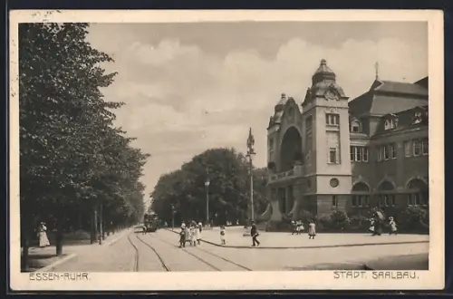 AK Essen-Ruhr, Städt. Saalbau