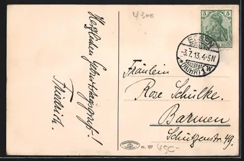 AK Essen-Ruhr, Städt. Saalbau