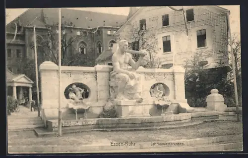 AK Essen-Ruhr, Jahrhundertbrunnen