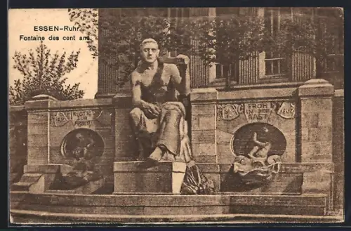 AK Essen-Ruhr, Fontaine des cent ans