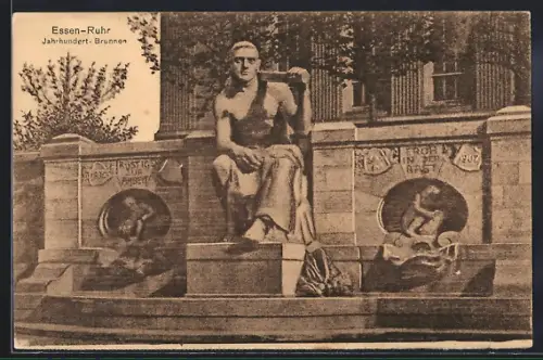 AK Essen-Ruhr, Jahrhundert-Brunnen