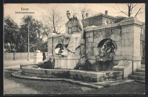 AK Essen, Jahrhundertbrunnen