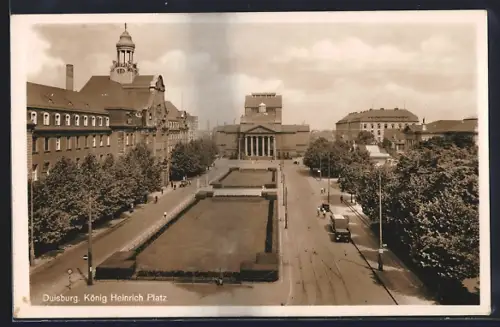 AK Duisburg, König Heinrich Platz