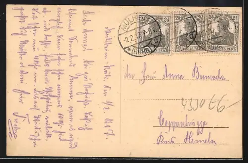 AK Mülheim-Ruhr, Totalansicht