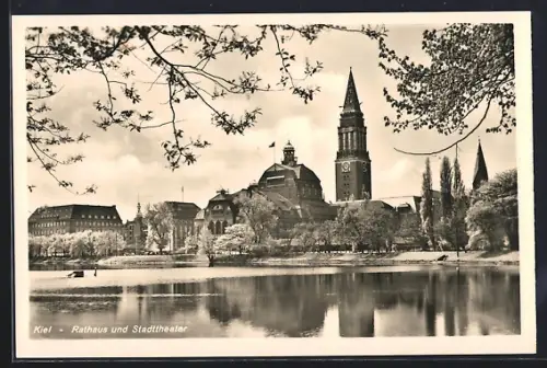 AK Kiel, Rathaus und Stadttheater