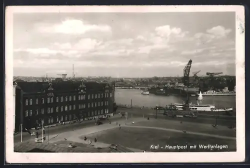 AK Kiel, Hauptpost, Werftanlagen