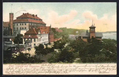 AK Kiel, Schloss mit Seegarten