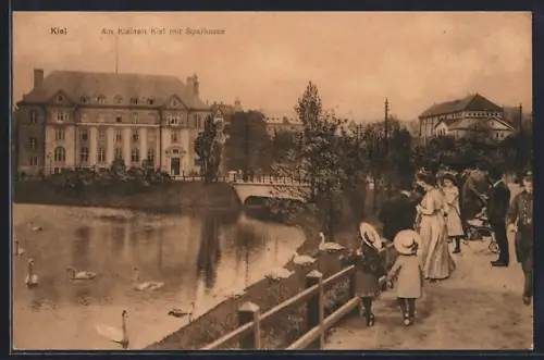 AK Kiel, Am Kleinen Kiel mit Sparkasse
