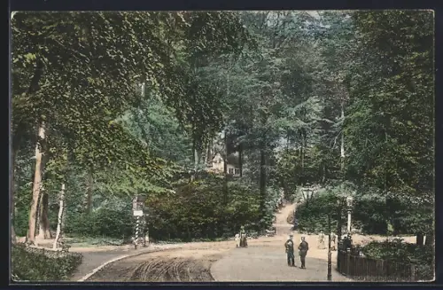 AK Kiel, Waldhäuschen am Düsternbrooker Weg