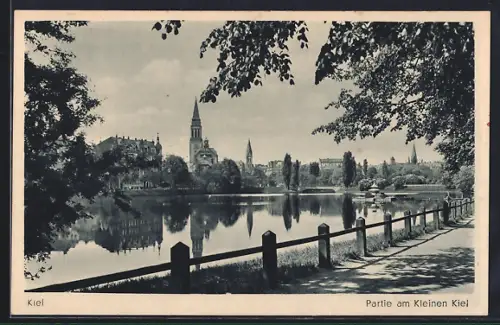 AK Kiel, Partie am Kleinen Kiel