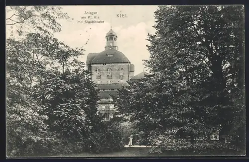 AK Kiel, Anlagen am Kl. Kiel, Stadttheater