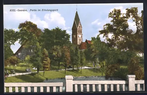 AK Kiel-Gaarden, Partie im Erholungspark
