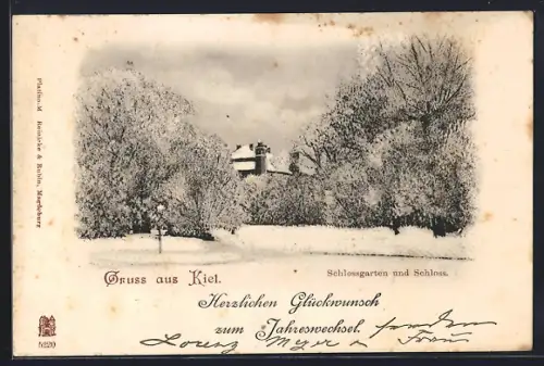 AK Kiel, Schlossgarten und Schloss