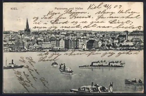 AK Kiel, Panorama und Hafen