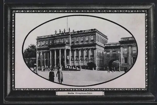 AK Berlin, Partie am Kronprinzen-Palais