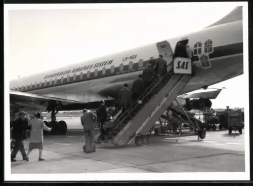 Fotografie Flugzeug der SAS Scandinavian Airlines, Kennung: LN-MOA