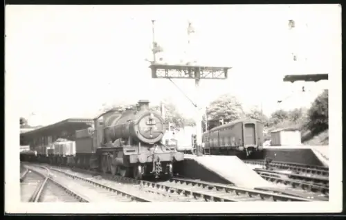 Fotografie britische Eisenbahn, Lokomotive der Great Western Railway (GWR 5385)