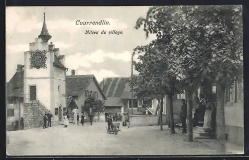 AK Courrendlin, Milieu du village