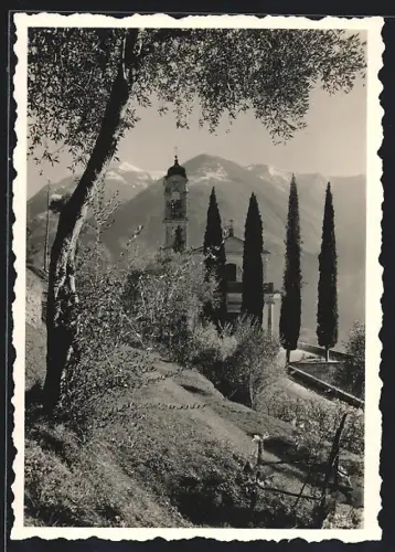AK Cima /Lago di Lugano, Madonna della Caravina