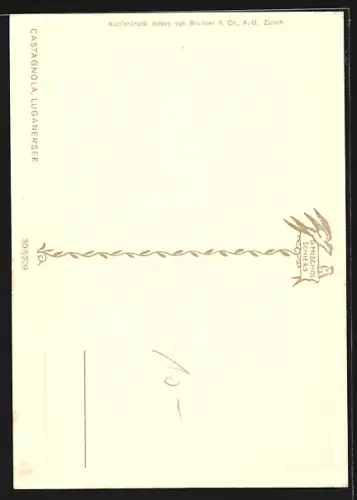 AK Castagnola, Kirche, Luganersee