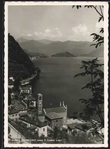 AK Argegno, Panorama verso il Centro Lago