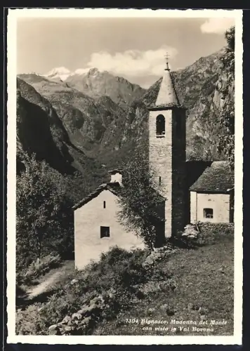 AK Bignasco, Madonna del Monte con visto in Val Bavona