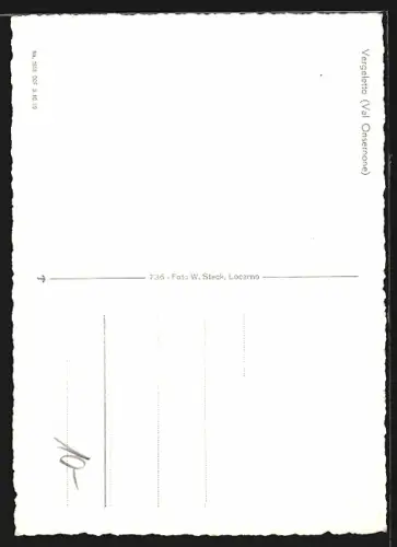 AK Vergeletto /Val Onsernone, Panorama mit Bergen