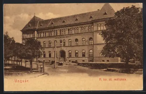 AK Ungvár, M. kir. áll. reáliskola